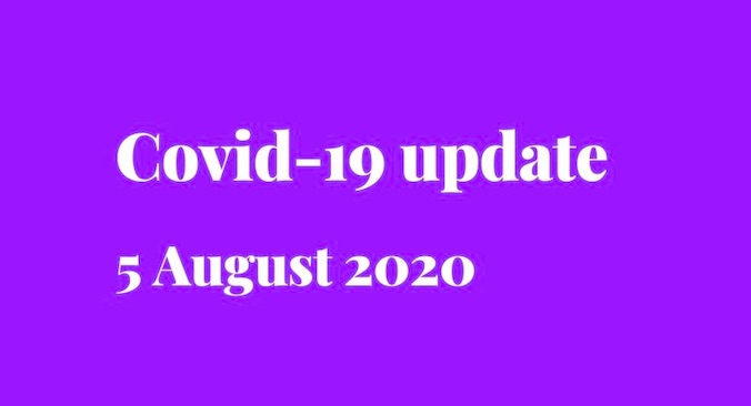 Covid-19 update - new testing location