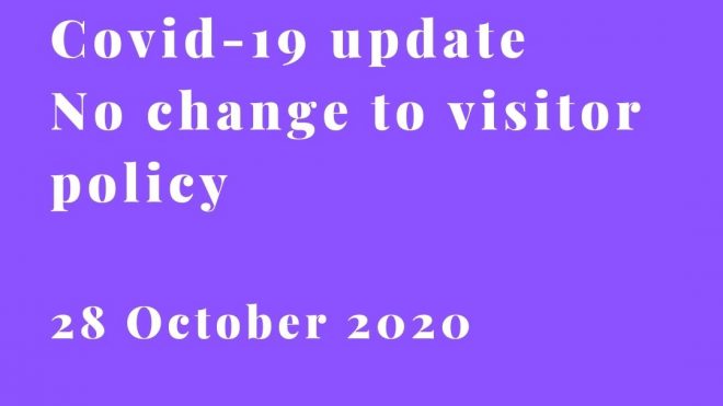 Visitor policy