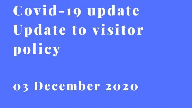Covid-19 update
