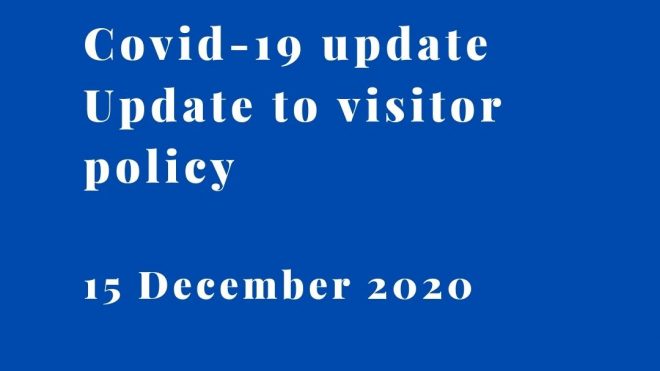 COVID-19 update