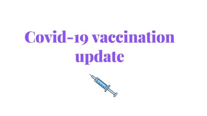Covid-19 vaccination update